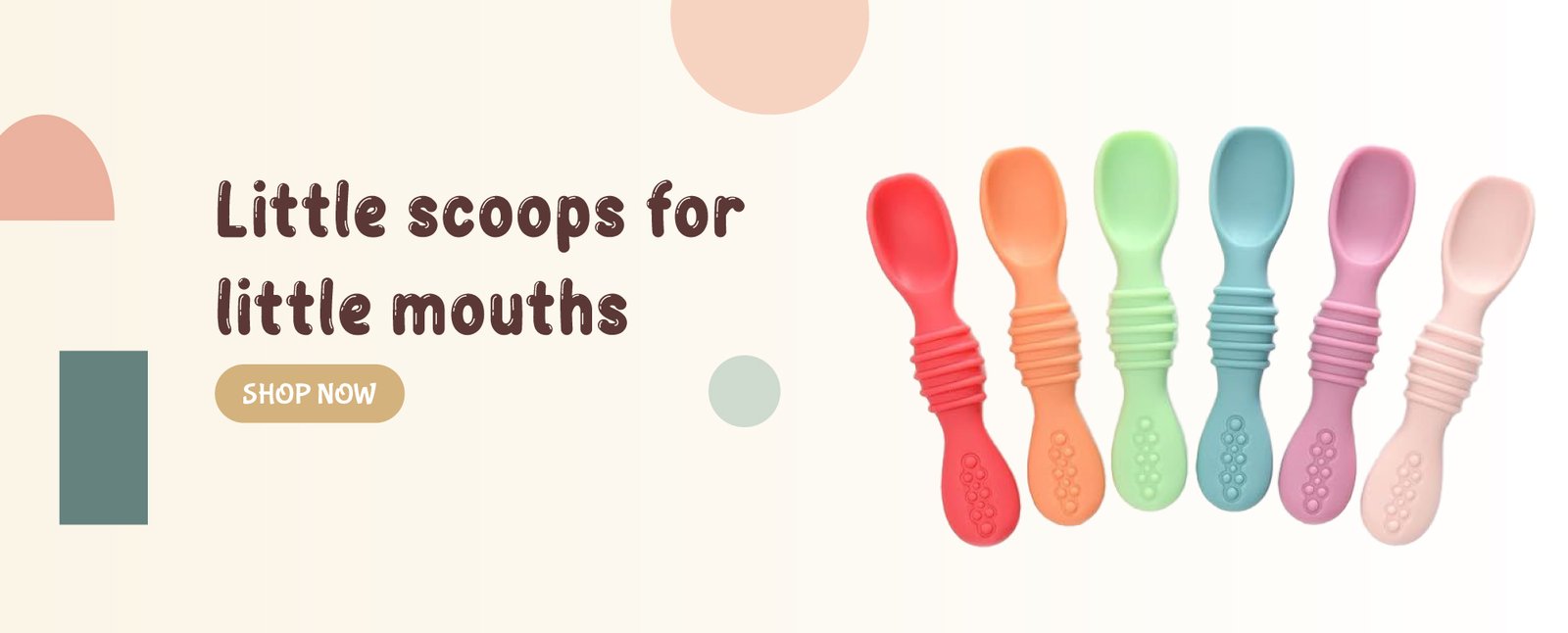 Baby Silicon feeding Spoons