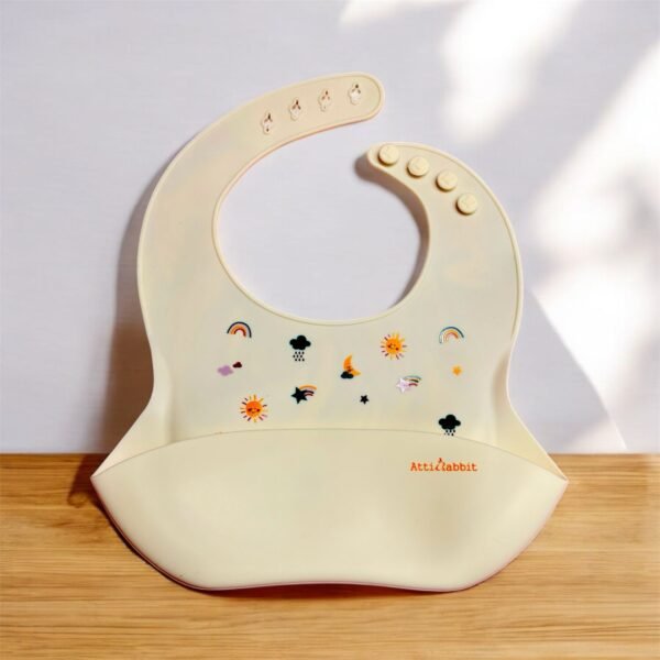 [Baby Bib (Off white)