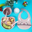 Feeding set : Pack of 6  (Blush Pink)