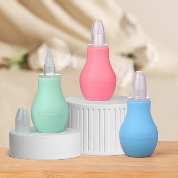 Nose Cleaner | Baby Nasal Aspirator | Gentle Suction for Blocked Nose | Soft Silicone Tip, Safe & Hygienic | Easy to Use for Newborns